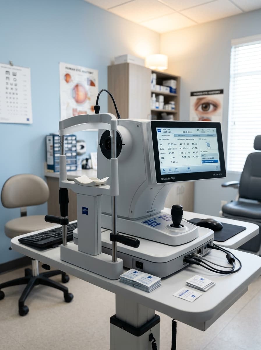 High-Resolution Optical Biometer & Echo System