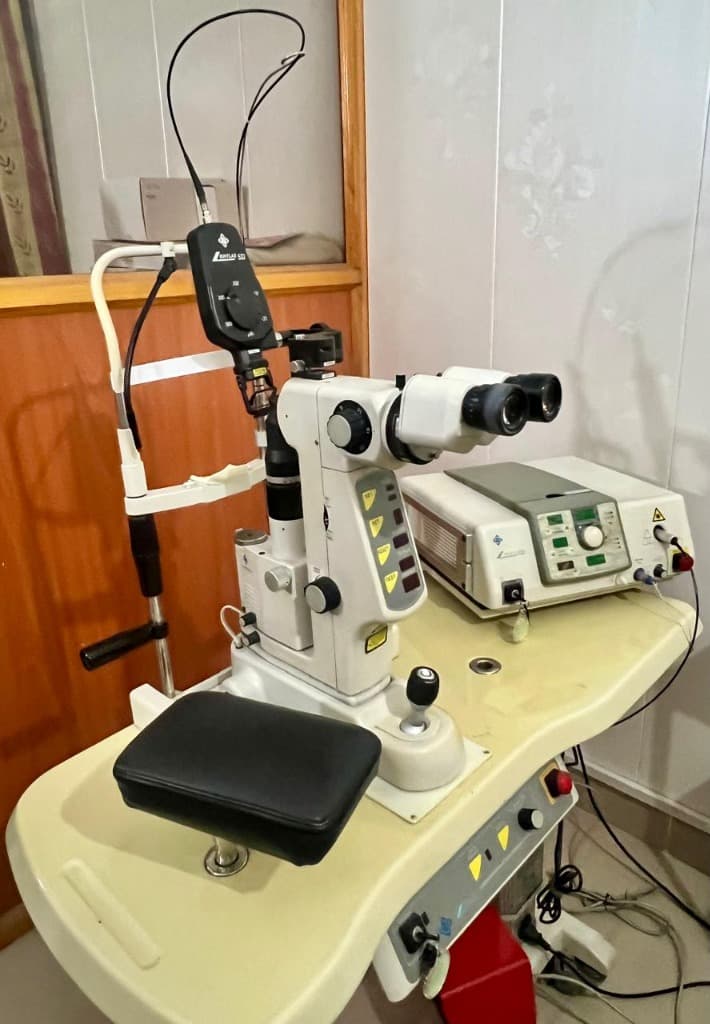 Dual Nd:YAG & Argon Ophthalmic Laser Suite